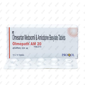 Olmepath AM 20mg Tablet 10's