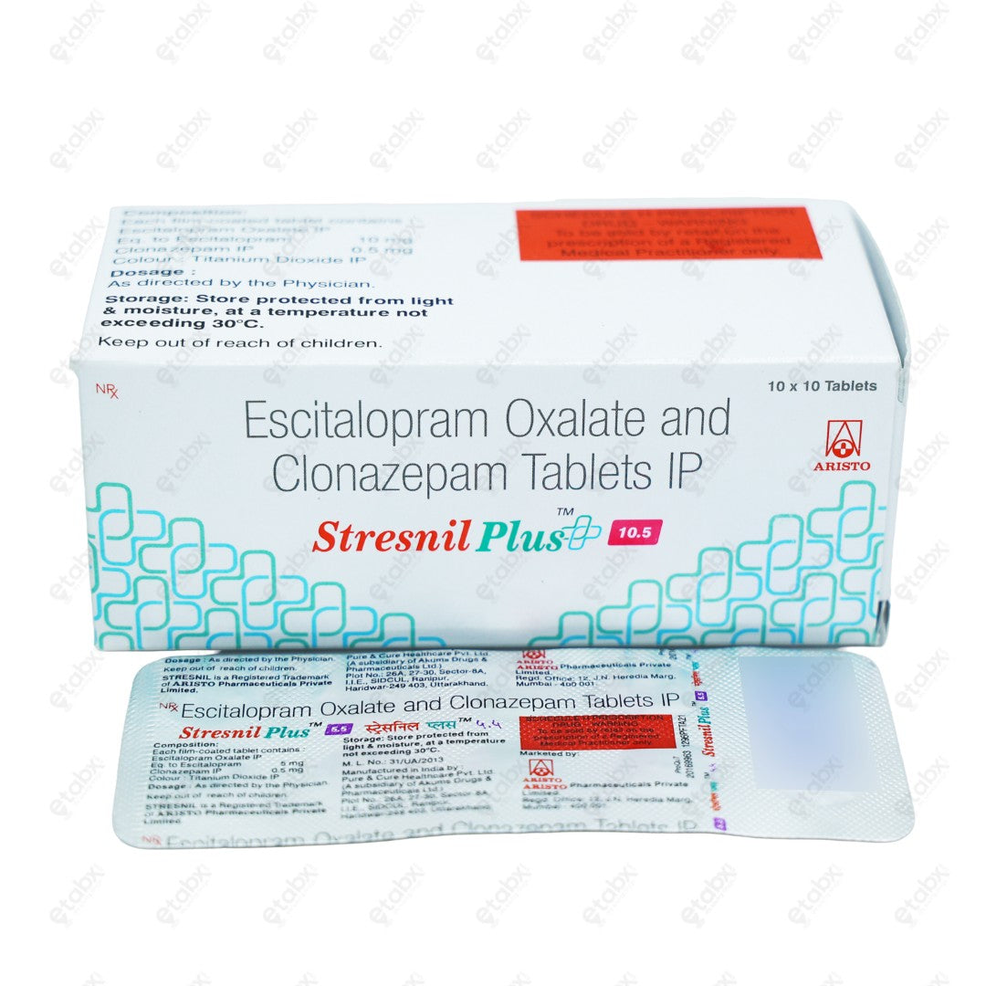 STRESNIL PLUS 10.5mg Tablet 10's