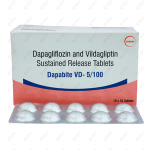 DAPABITE VD 5/100 Tablet 10's