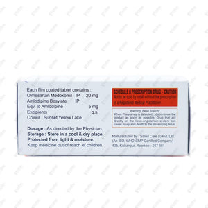 Olmepath AM 20mg Tablet 10's