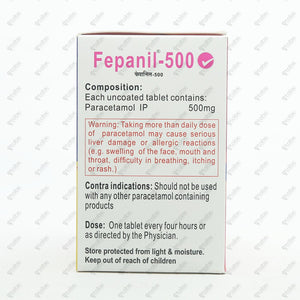 Fepanil 500mg Tablet 15's