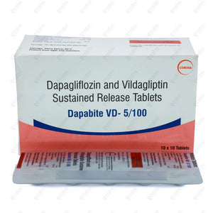 DAPABITE VD 5/100 Tablet 10's