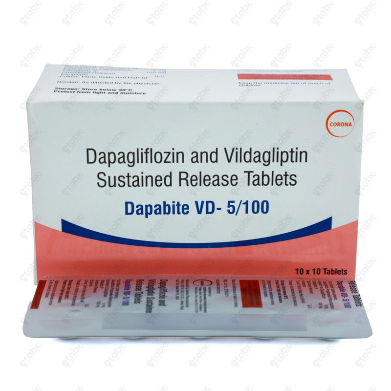 DAPABITE VD 5/100 Tablet 10's