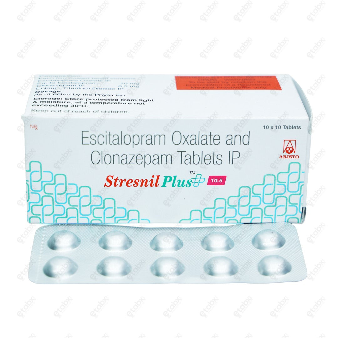 STRESNIL PLUS 10.5mg Tablet 10's