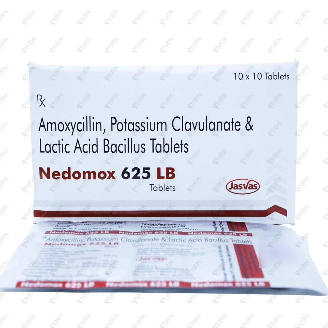 NEDOMOX LB 625mg Tablet 10's
