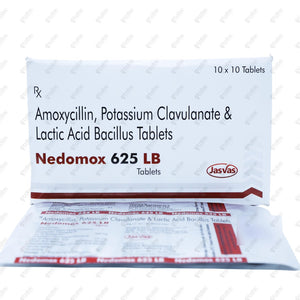 NEDOMOX LB 625mg Tablet 10's