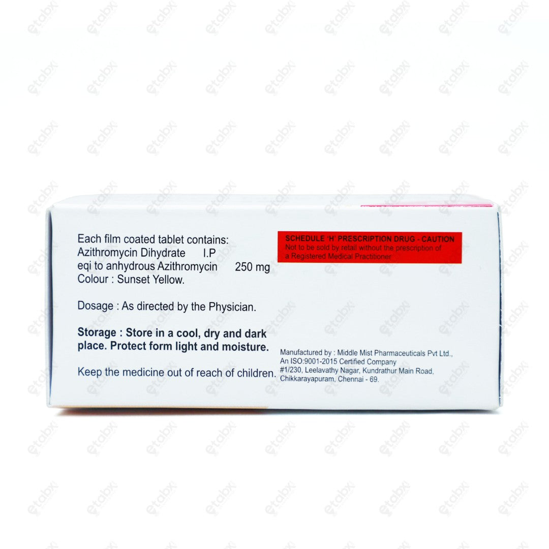 AZIREST 250mg Tablet 10's