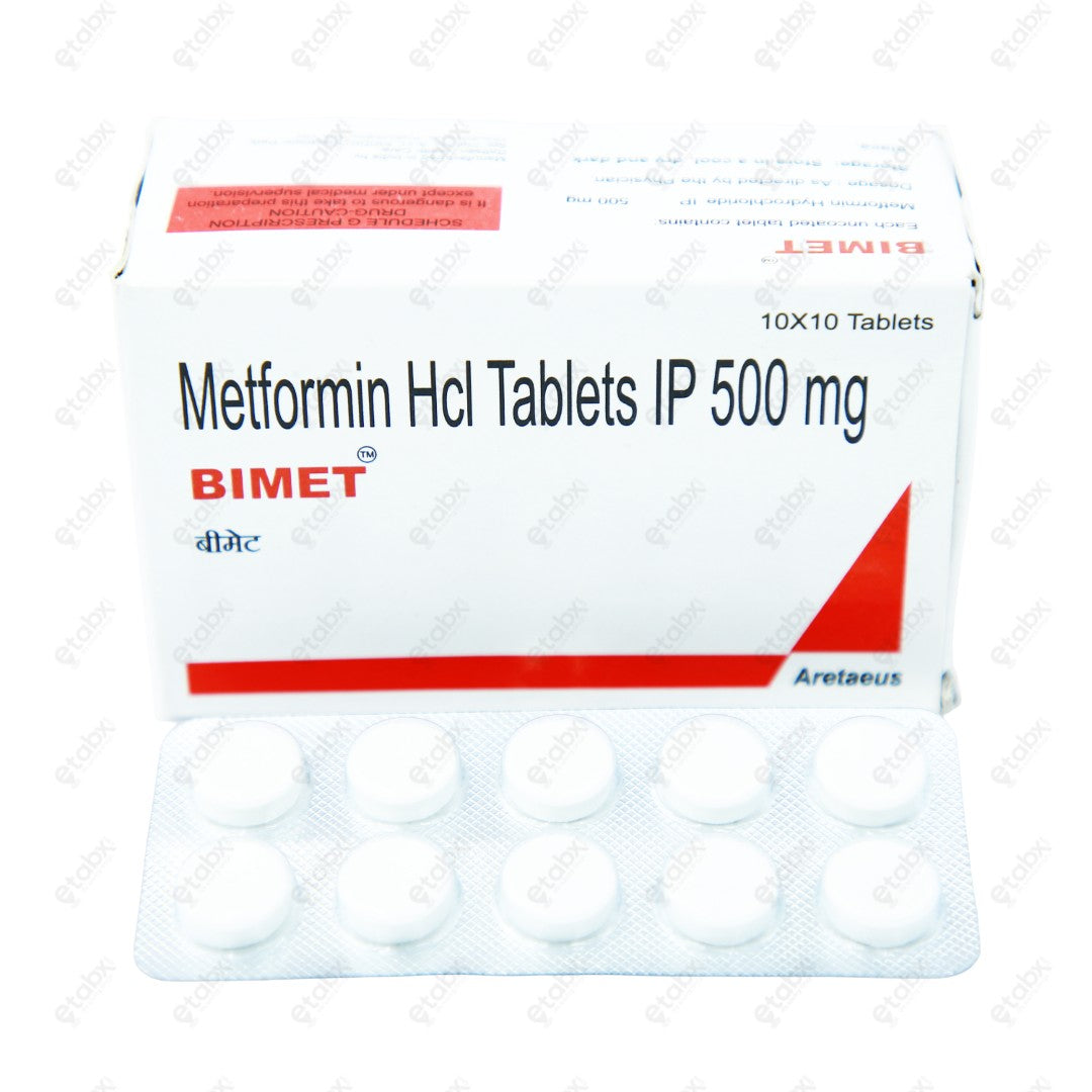 Bimet 500mg Tablet 10's