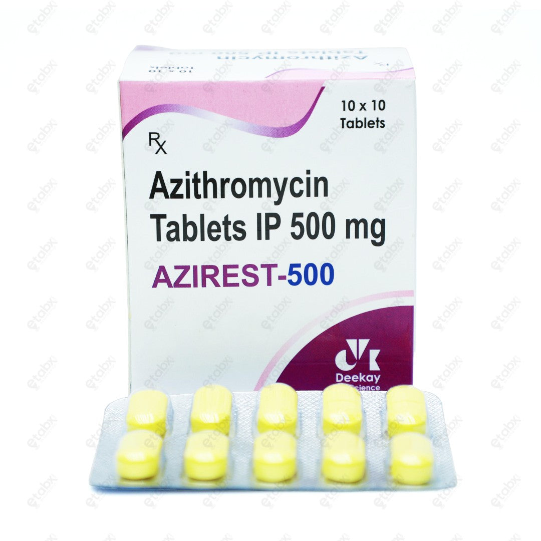 Azirest 500mg Tablet 10's