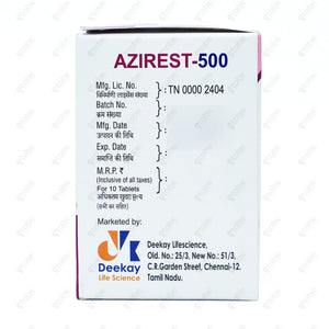 Azirest 500mg Tablet 10's