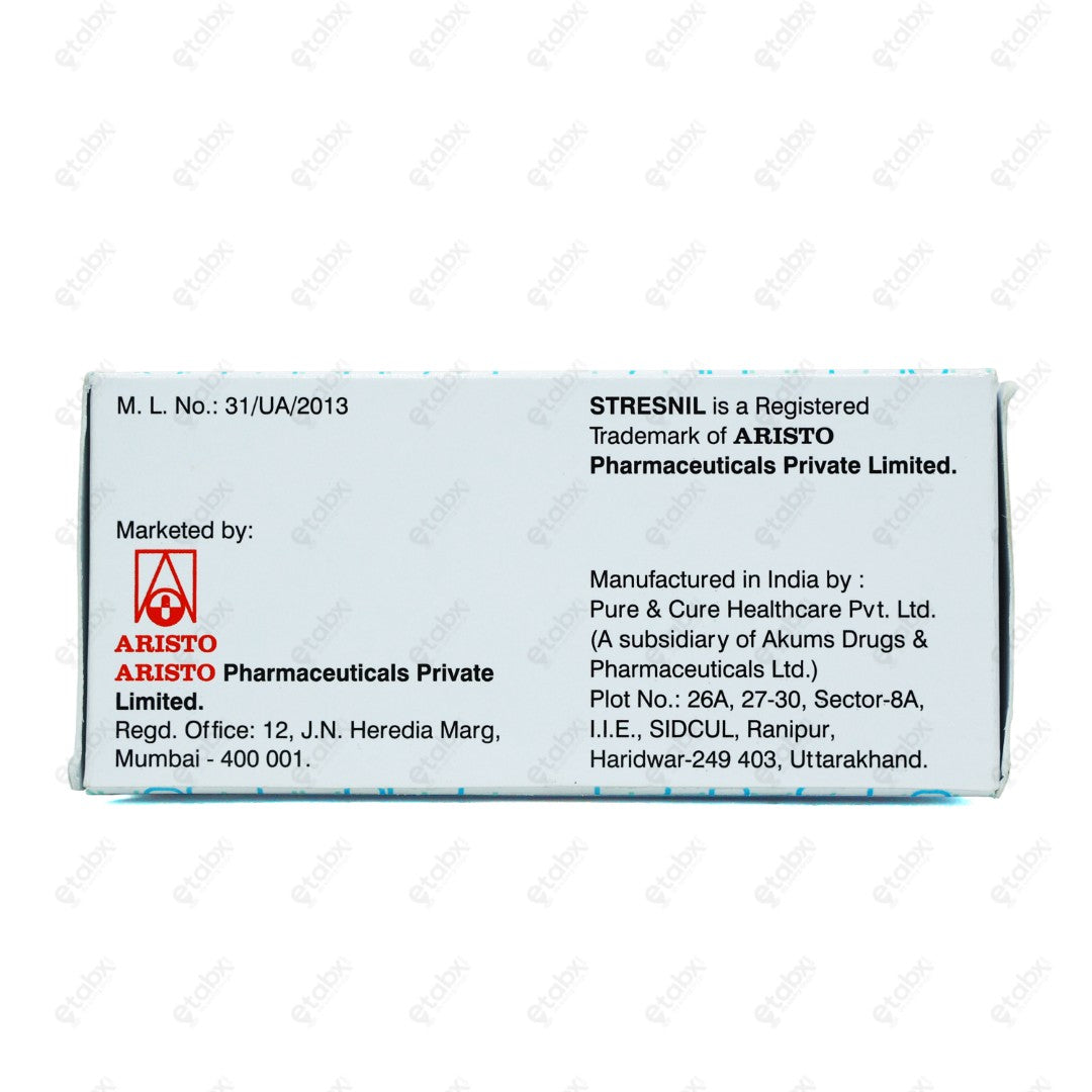 STRESNIL PLUS 5.5 mg Tablet 10's