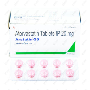 Arstatin 20mg Tablet 10's