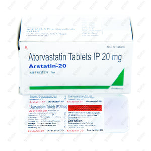 Arstatin 20mg Tablet 10's