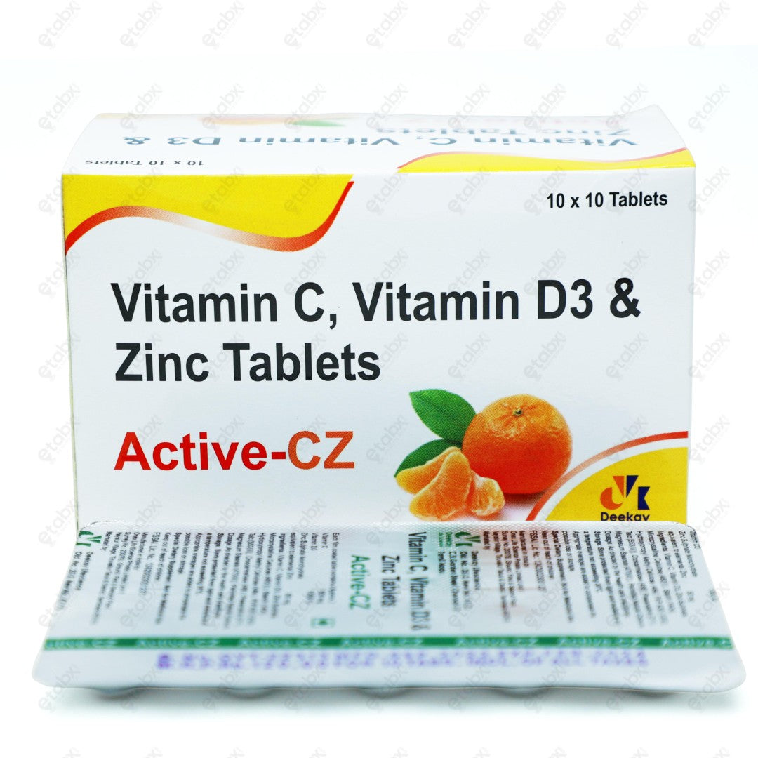 ACTIVE CZ Tablet 10's