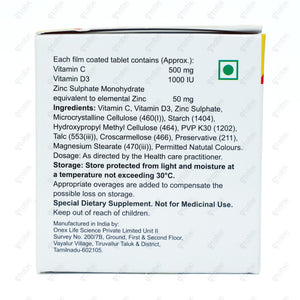 ACTIVE CZ Tablet 10's