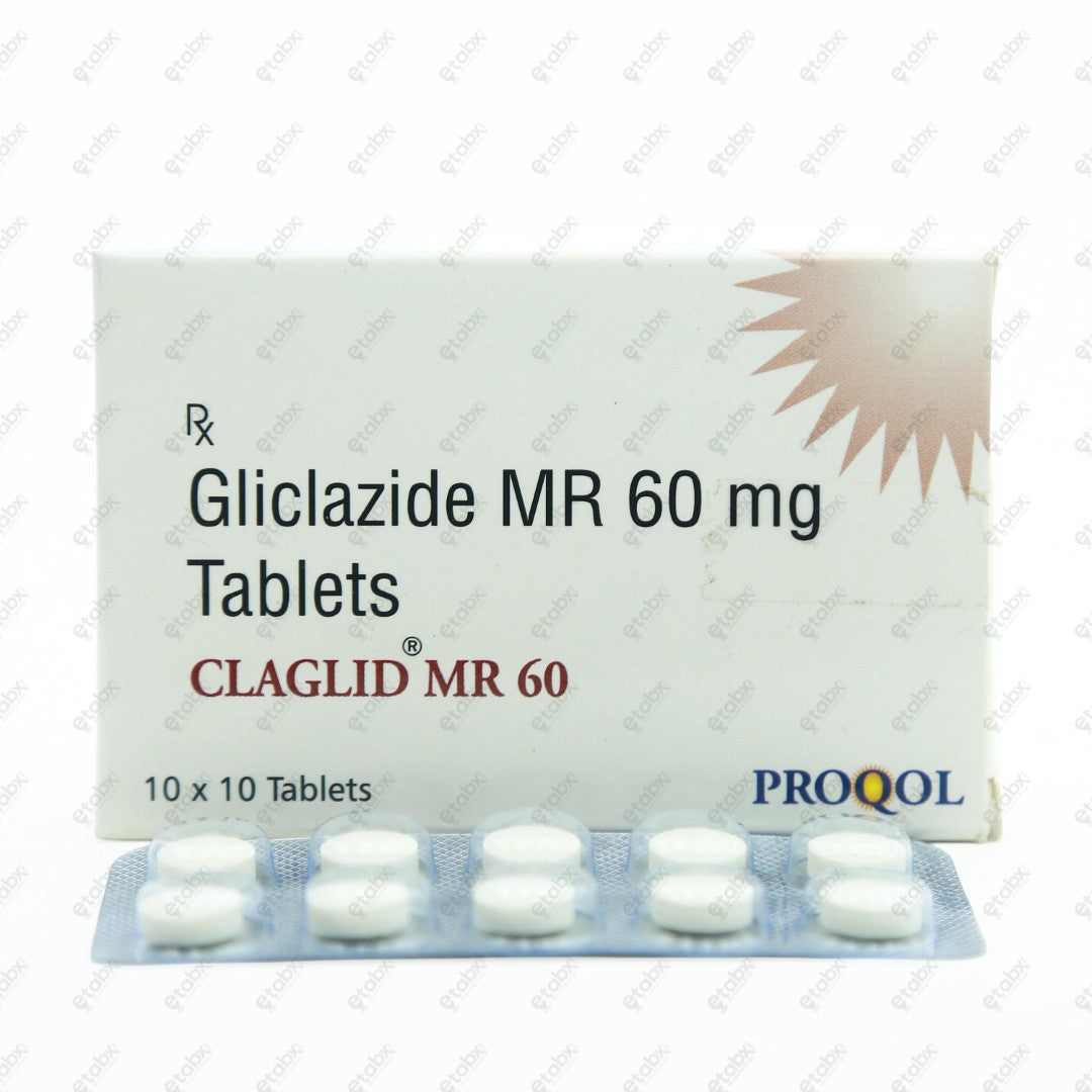 Claglid MR 60 Tablet 10's