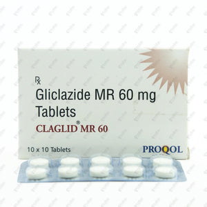 Claglid MR 60 Tablet 10's