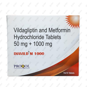 DIAVILD M 1000 Tablet 15's