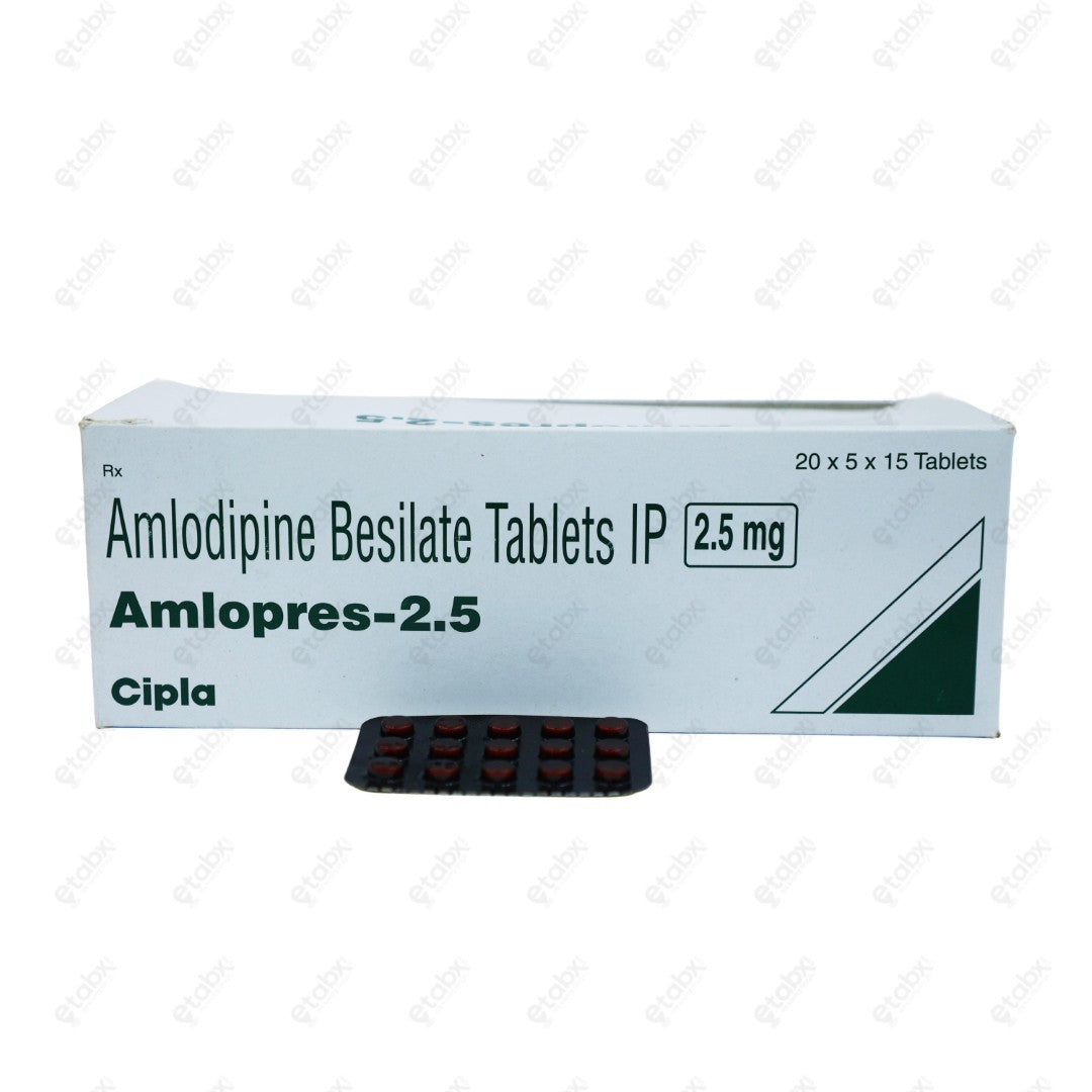 Amlopres 2.5mg Tablet 15's