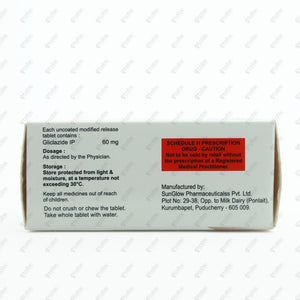 Claglid MR 60 Tablet 10's