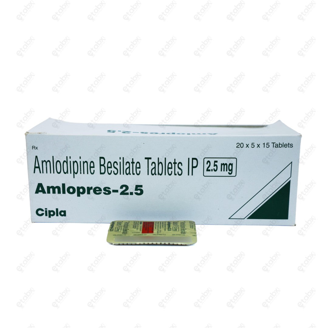 Amlopres 2.5mg Tablet 15's