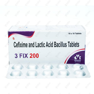 3 FIX 200 Tablet 10'S
