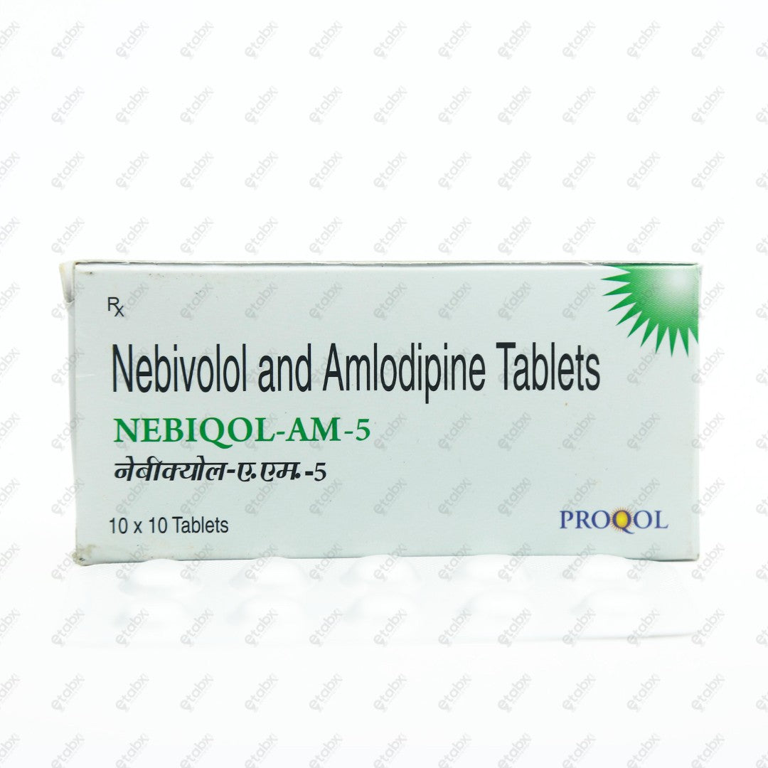 NEBIQOL AM 5mg Tablets (10's)