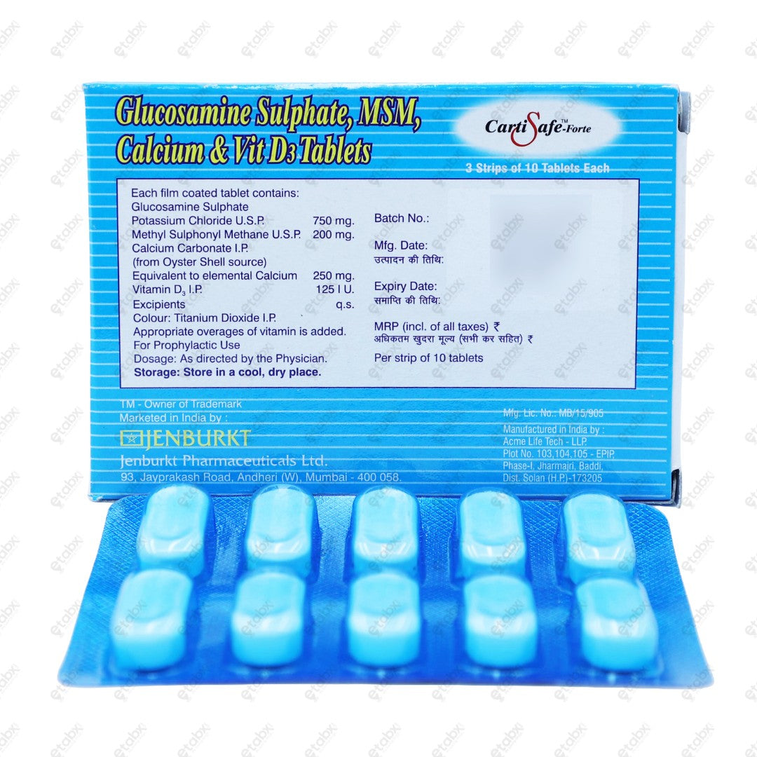 Cartisafe Forte Tablet 10's