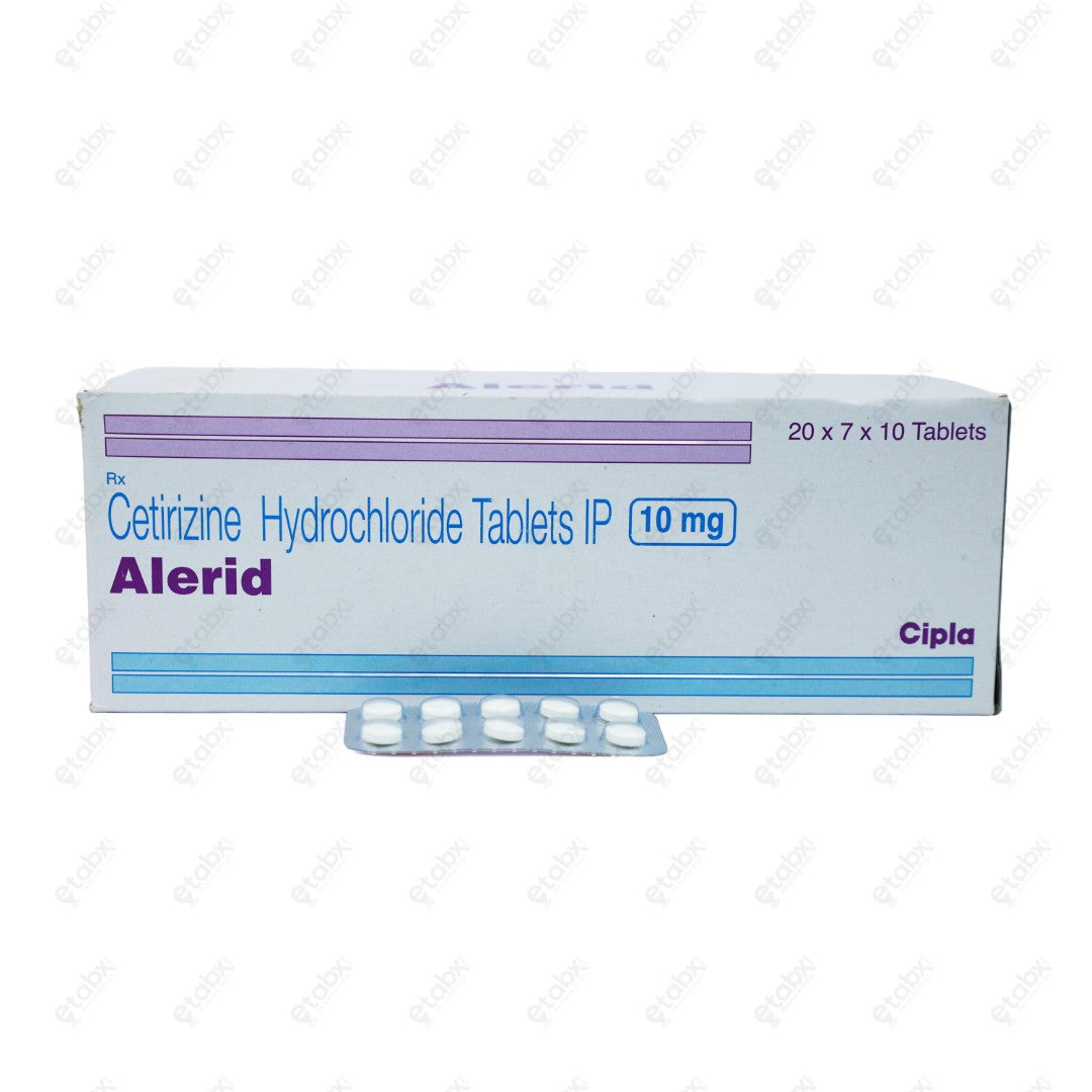 Alerid 10mg Tablet 10's