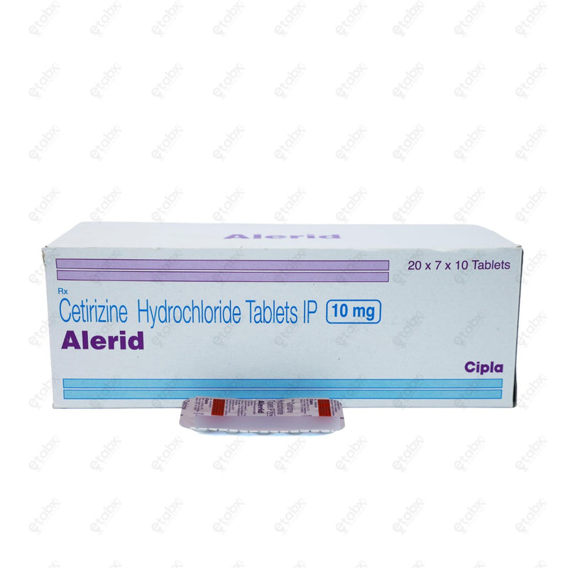 Alerid 10mg Tablet 10's