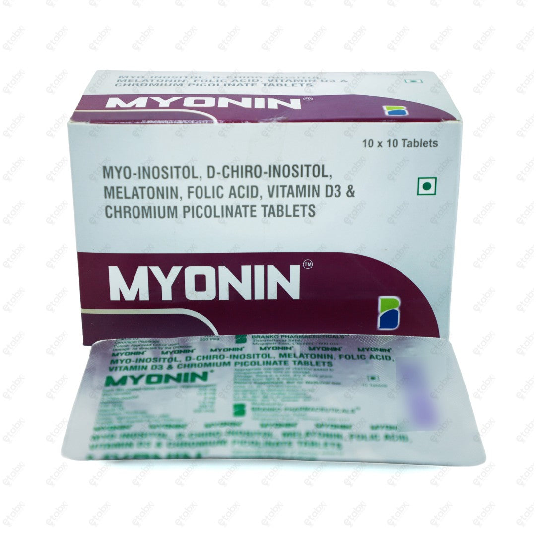 Myonin Tablets 10's