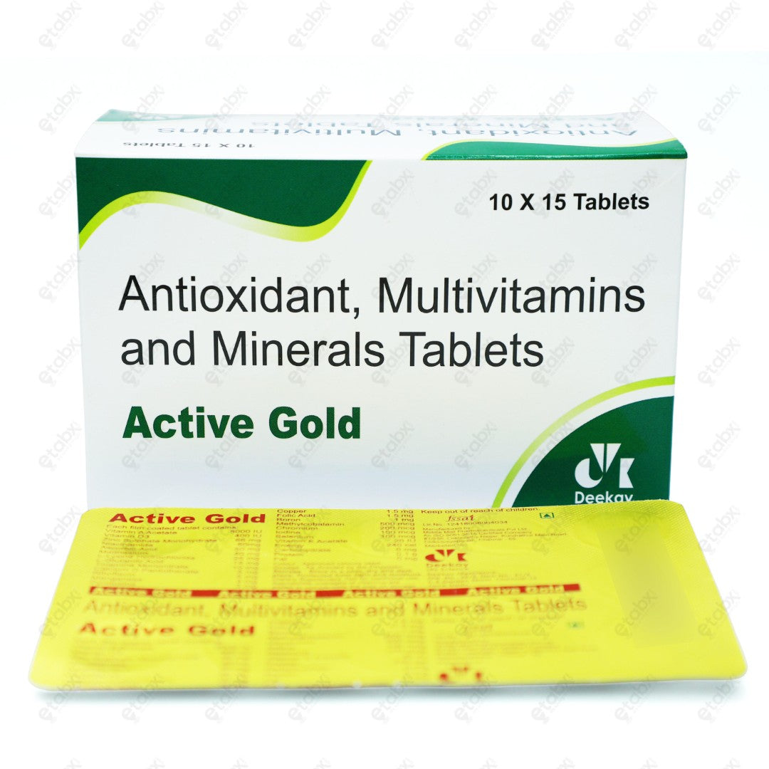 Active Gold Tablet 15's