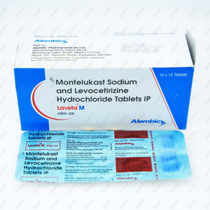 LAVETA M Tablets 10's