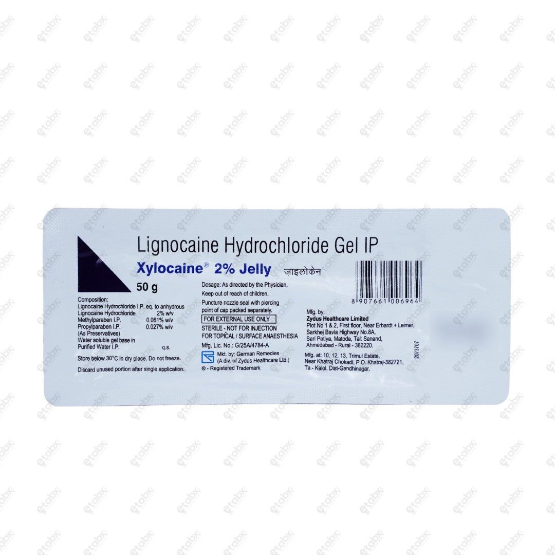 XYLOCAINE 2% Jelly 50GM