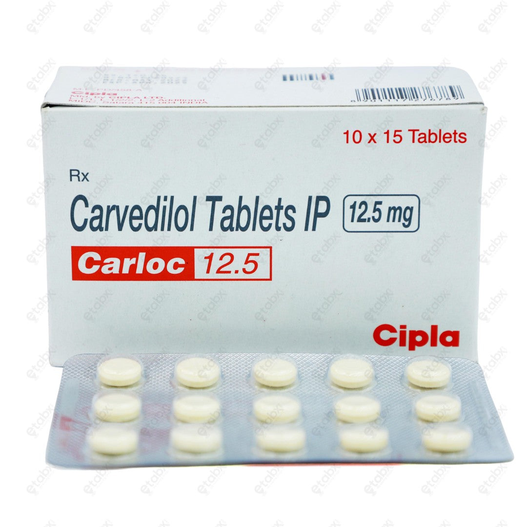 Carloc 12.5mg Tablet 15's