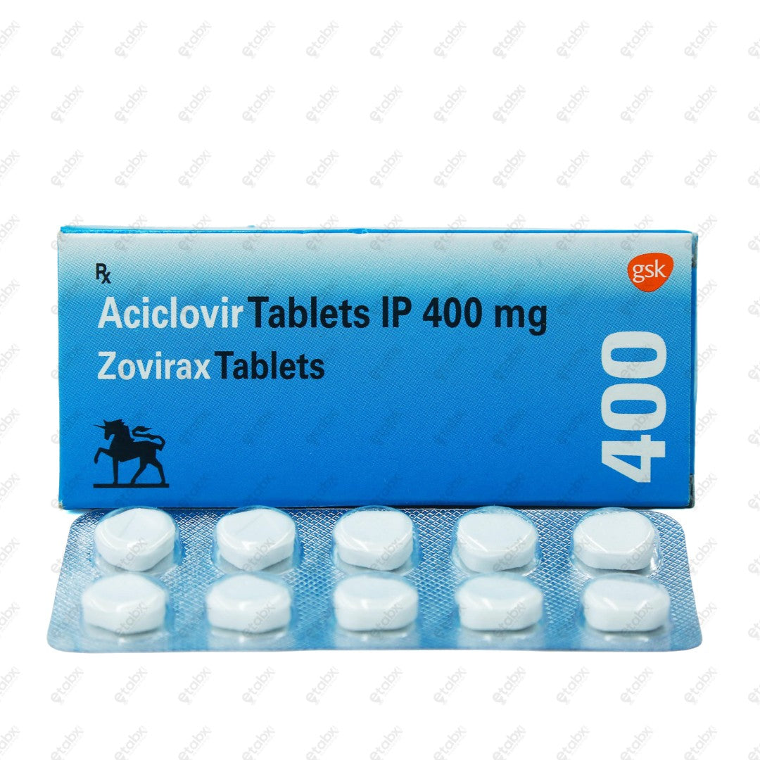 Zovirax 400 Tablet 10's
