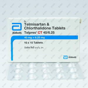 TELPRES CT 40/6.25mg Tablets (15's)