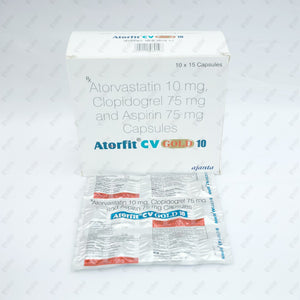 ATORFIT CV Gold Cap 10/75mg 15's