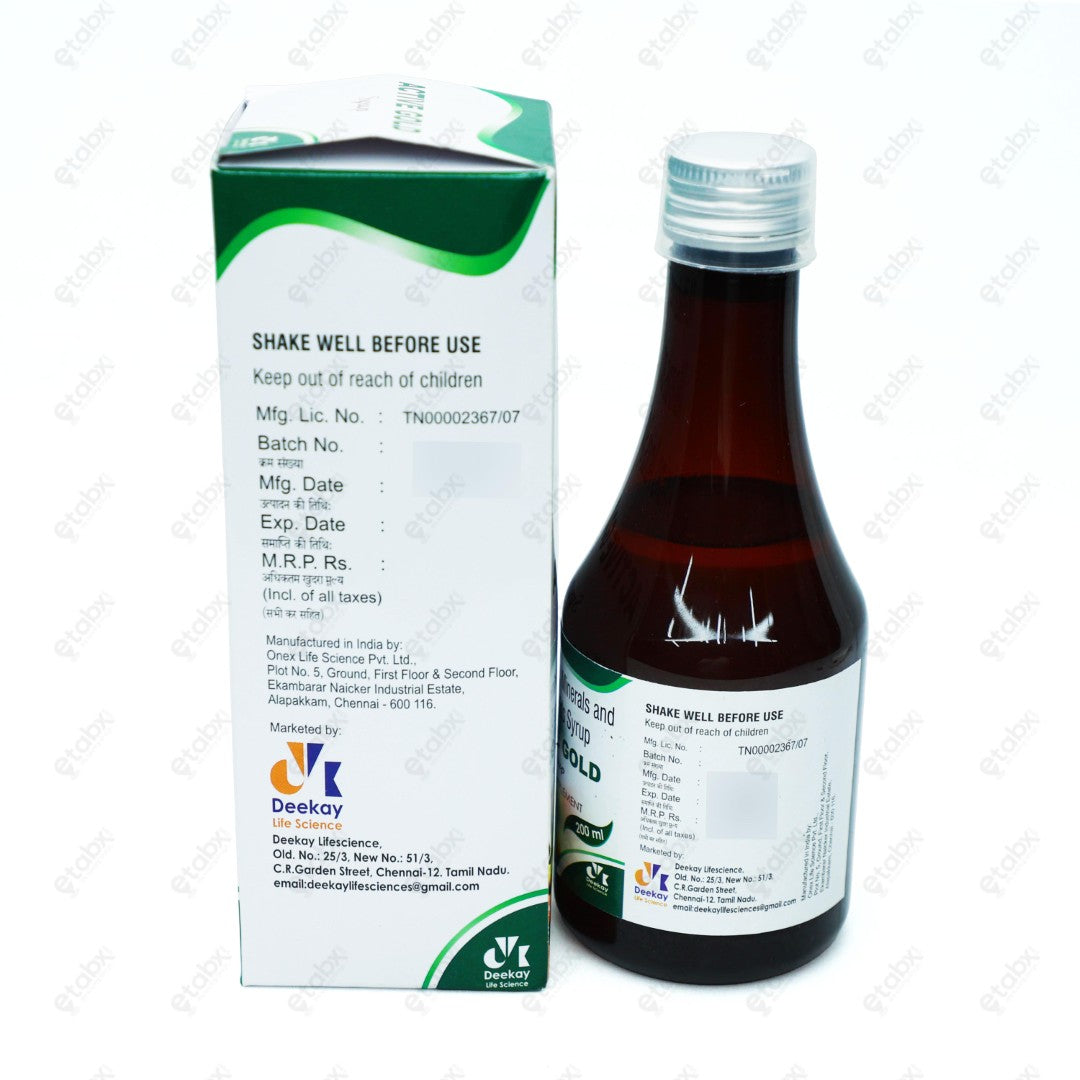 Active Gold Syrup 200ml
