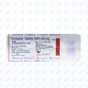 Diaclide 60MR Tablets 10s