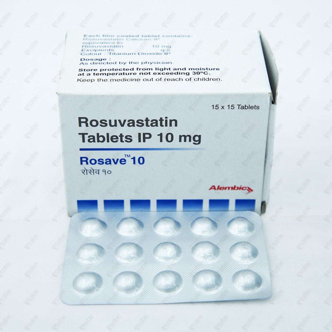 ROSAVE 10MG Tablets 15's