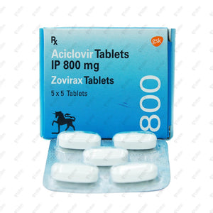 Zovirax 800mg Tablet 5's