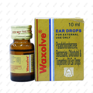 Waxolve Ear Drops 10ml