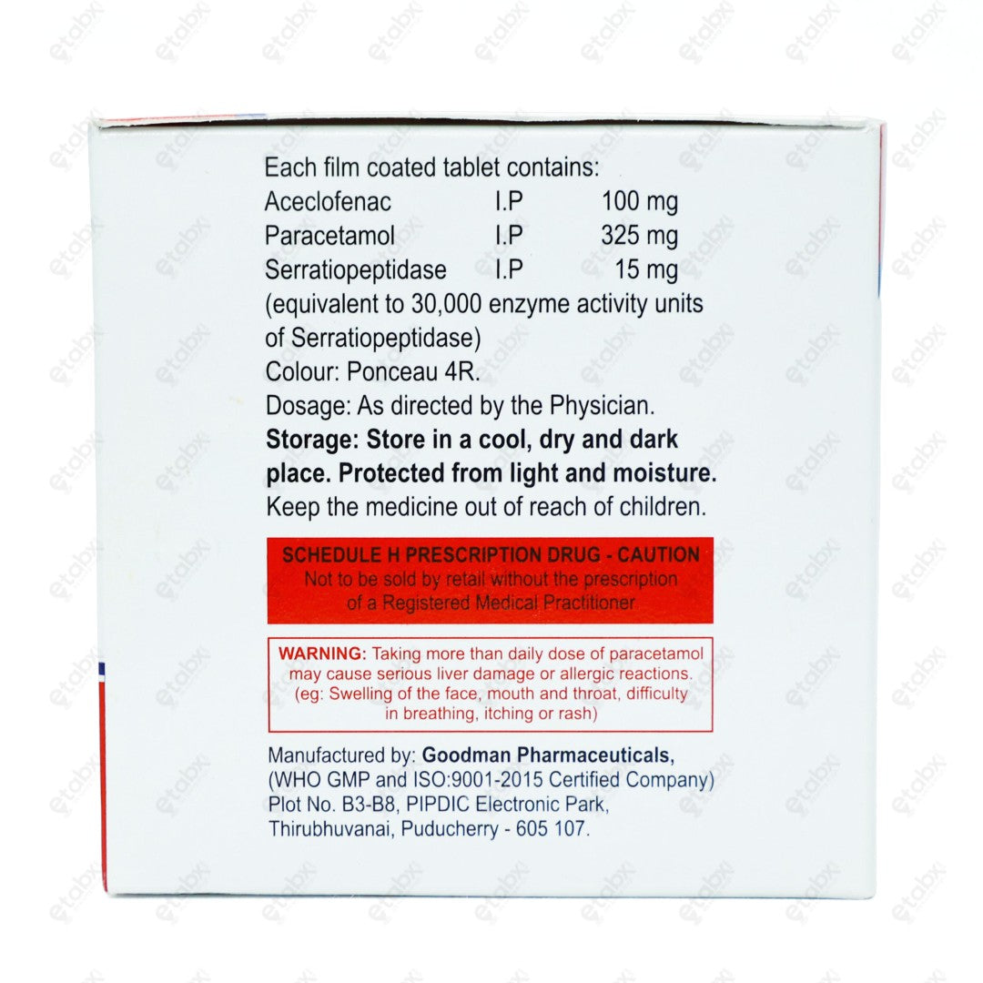 ACIDOL SP Tablet 10'S
