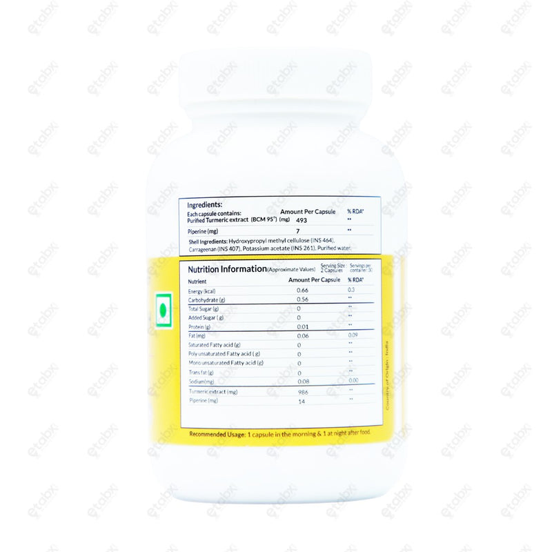 Curcumin Rich Capsules 60'S