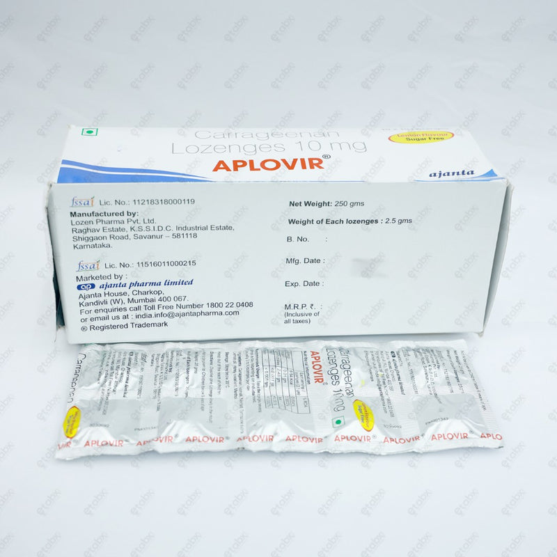 Aplovir Lemon  10mg 10's