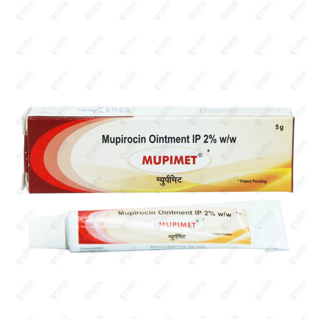 Mupimet Ointment 5gm (Mupirocin)