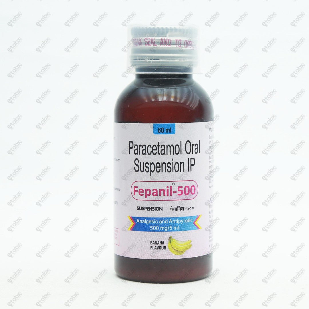 Fepanil 500 Suspension 60ml