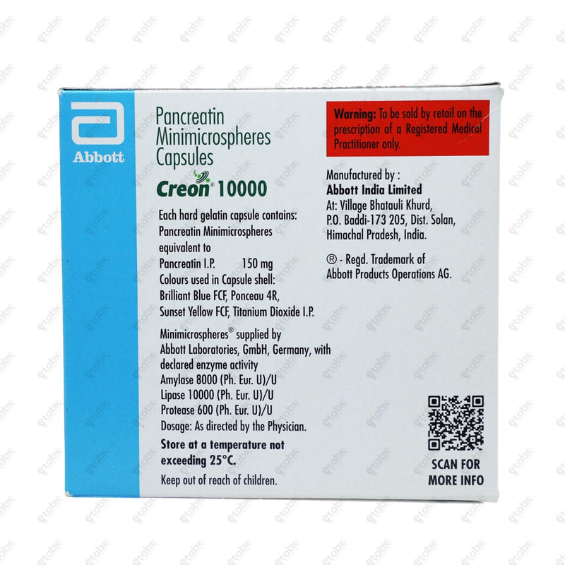 Creon 10000 Capsule 15's