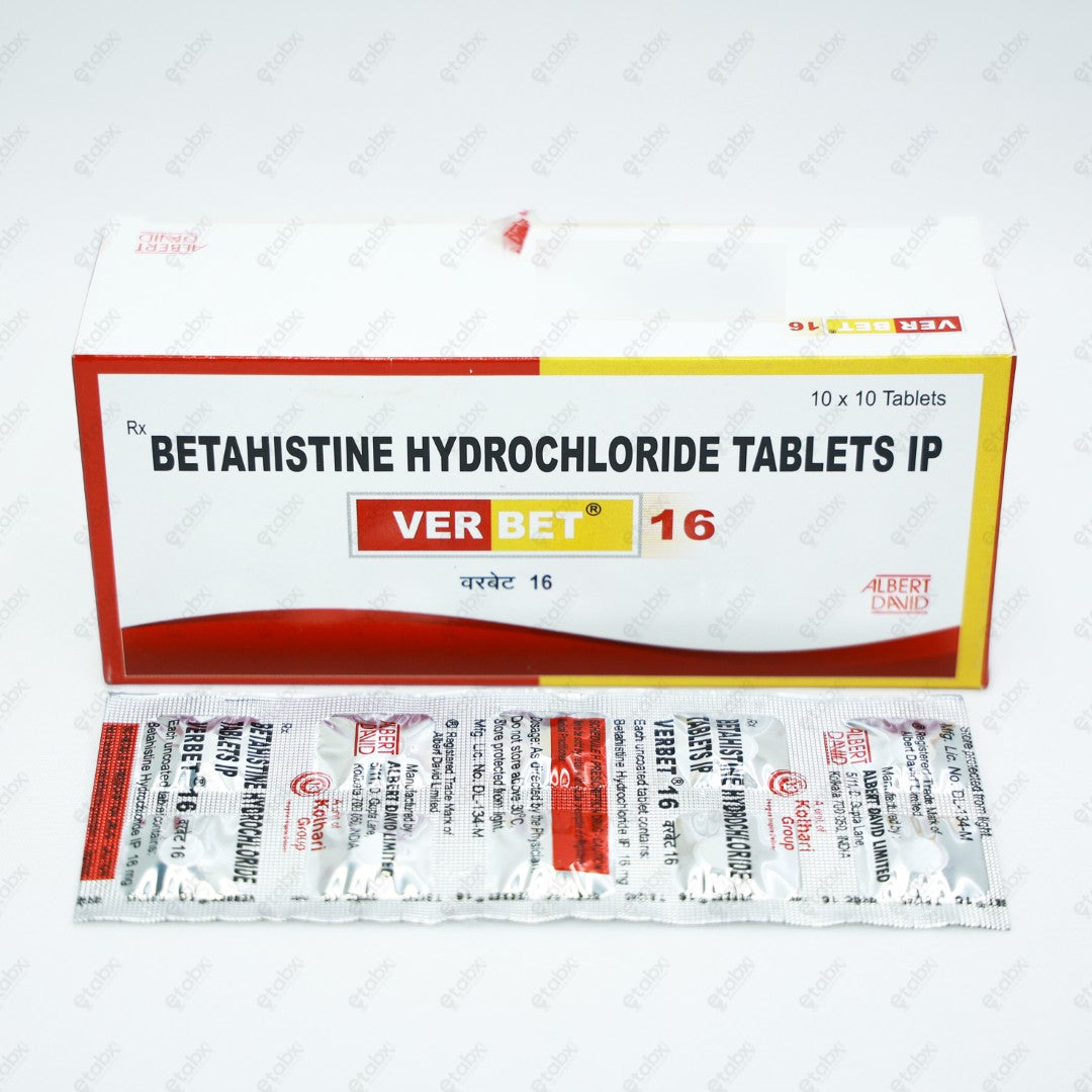 VERBET 16mg Tablet